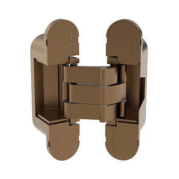 Петля скрытой установки ARMADILLO TECH U3D8000.VPG AB (бронза, до 60 кг. на 2 петли)
